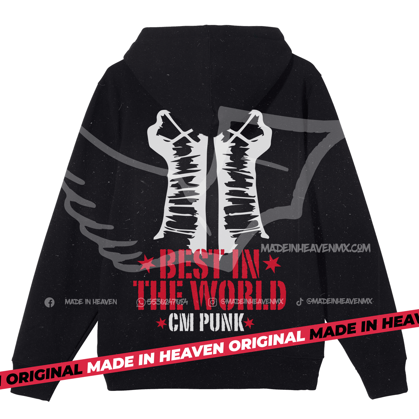 HODDIE CIERRE CM PUNK BEST IN THE WORLD