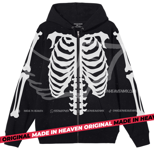HODDIE BLACK BABYMETAL SKULL CIERRE