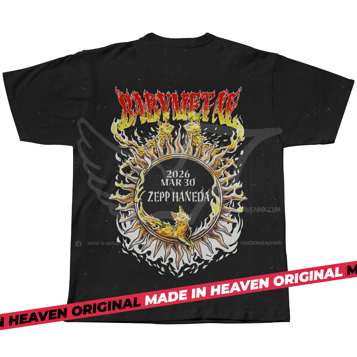 BABYMETAL WHITE FLAME