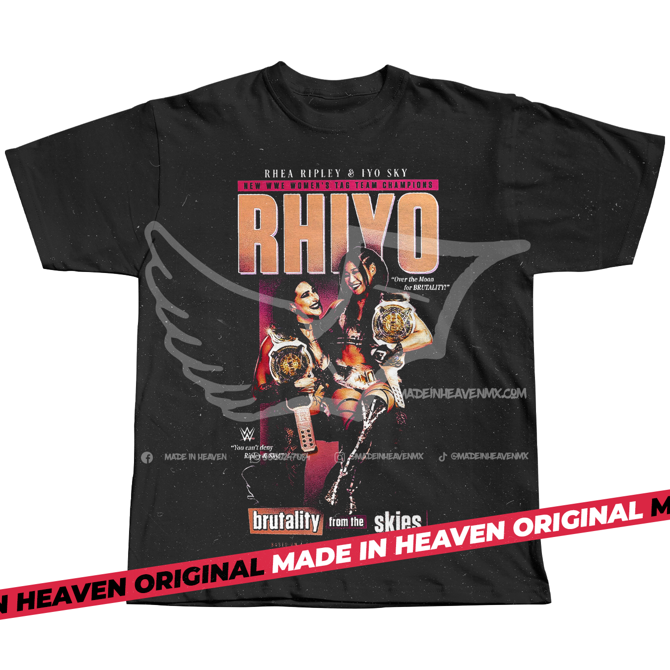 RHEA RIPLEY & IYO SKY RHIYO TAG TEAM CHAMPIONS