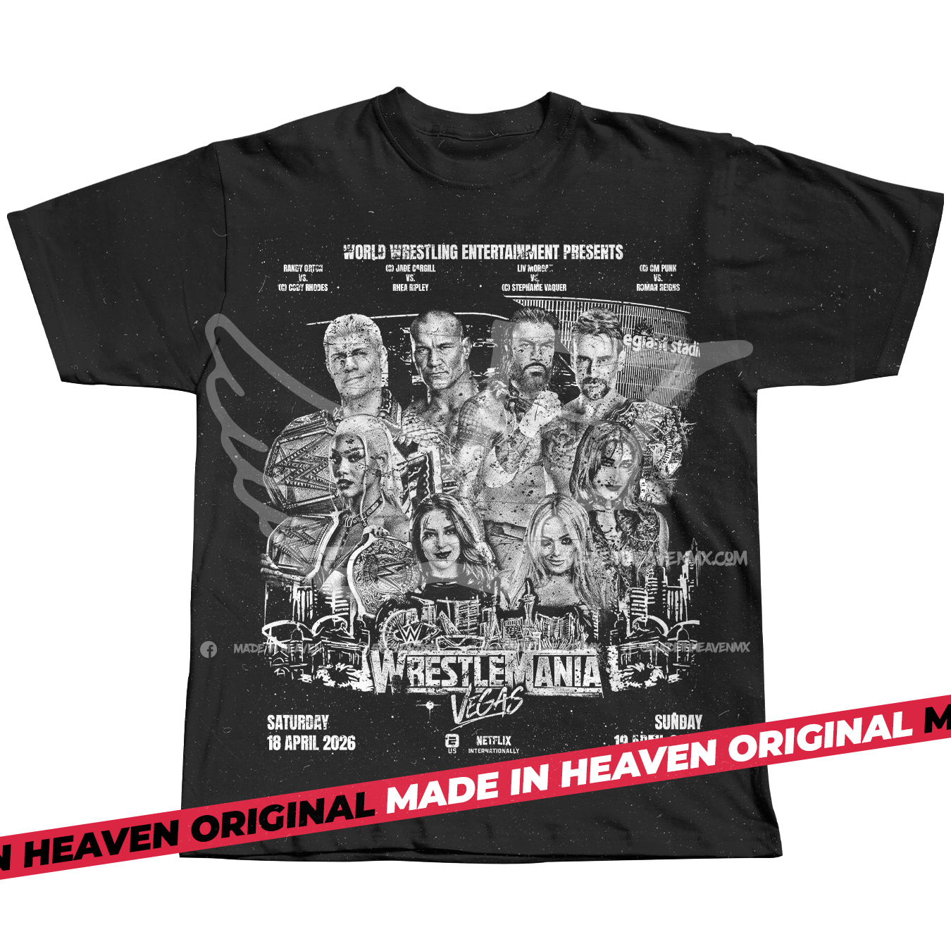 WWE WRESTLEMANIA 42 VEGAS
